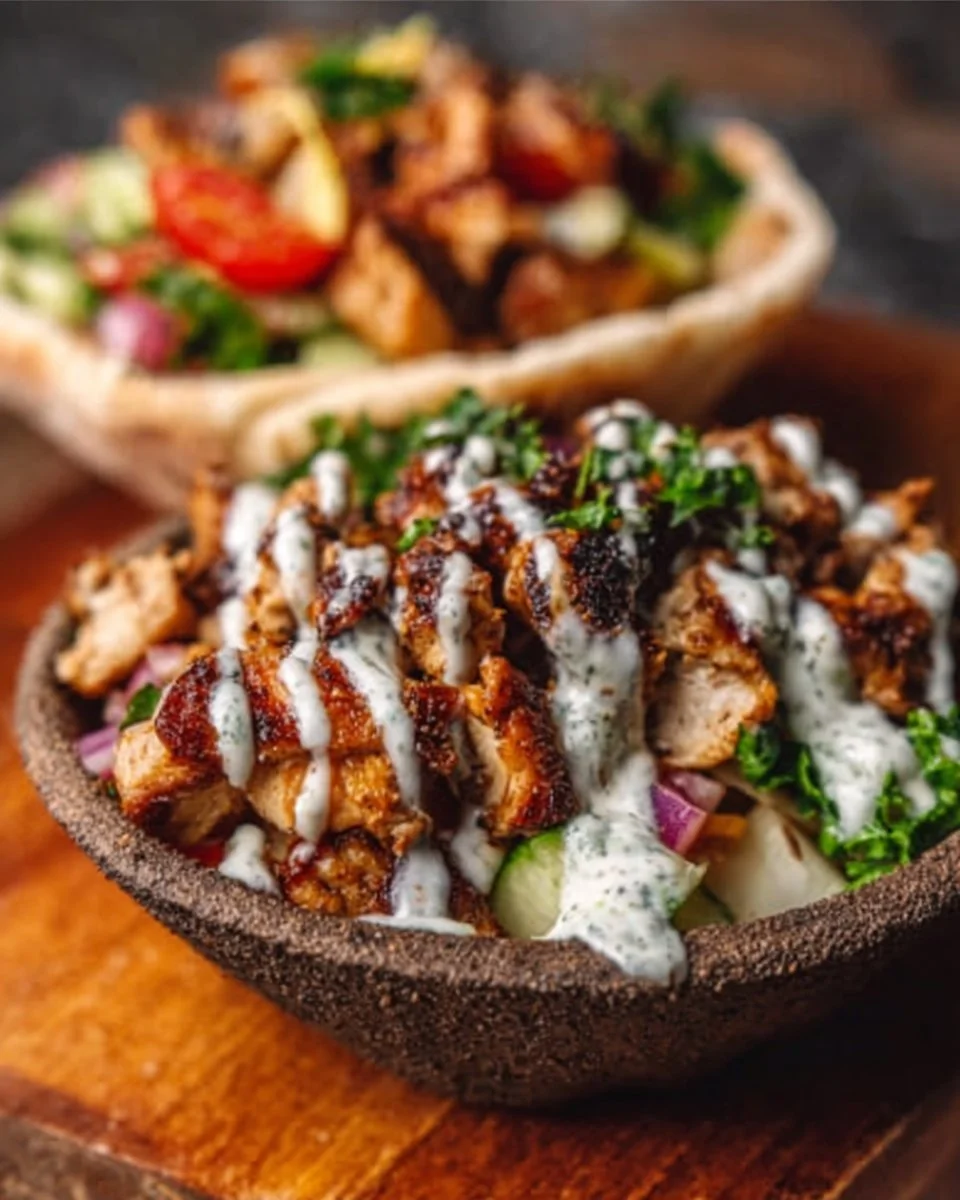 Chicken Shawarma with Garlic Sauce